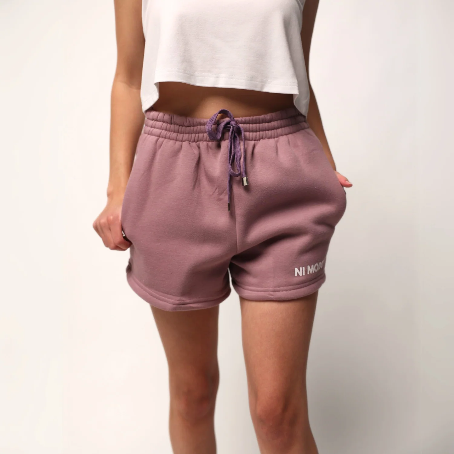 Women's Classic Shorts - Mauve Rose - Image 3