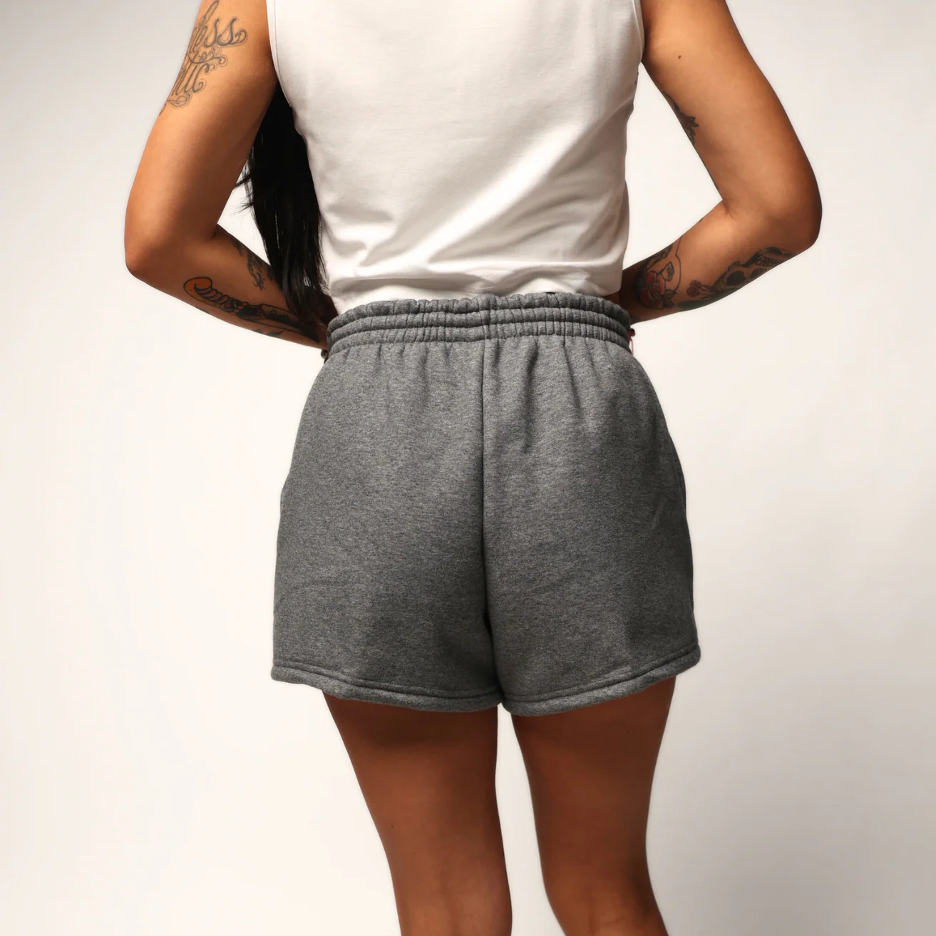 Women's Classic Shorts - Steel Grey - Image 3