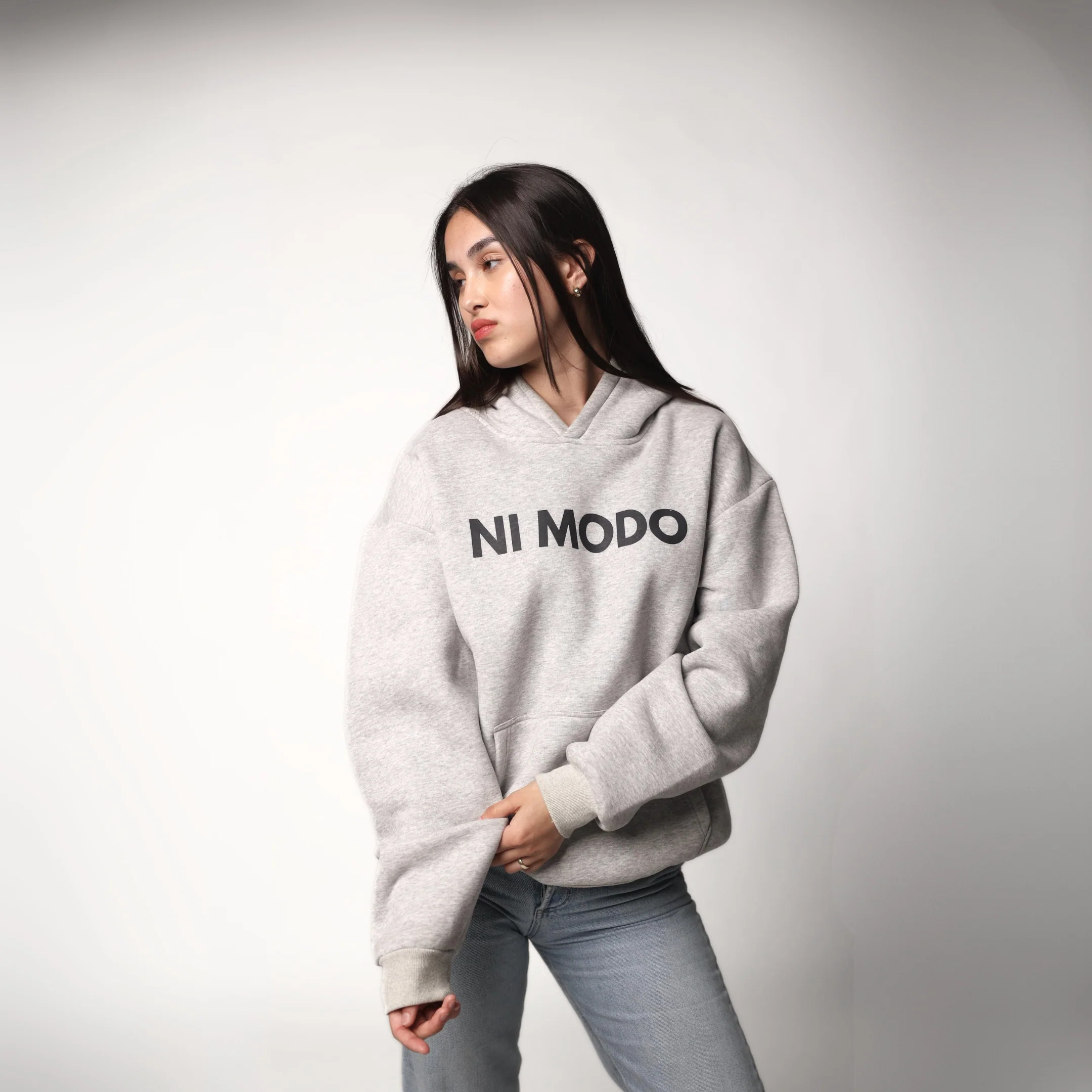 Es Lo Que Es - Grey Hoodie - Image 3