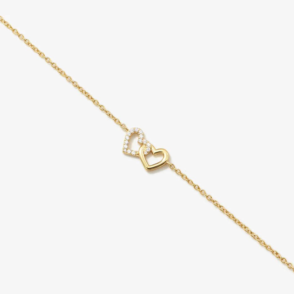 Interlocking Ni Modo Heart Bracelet - Image 4