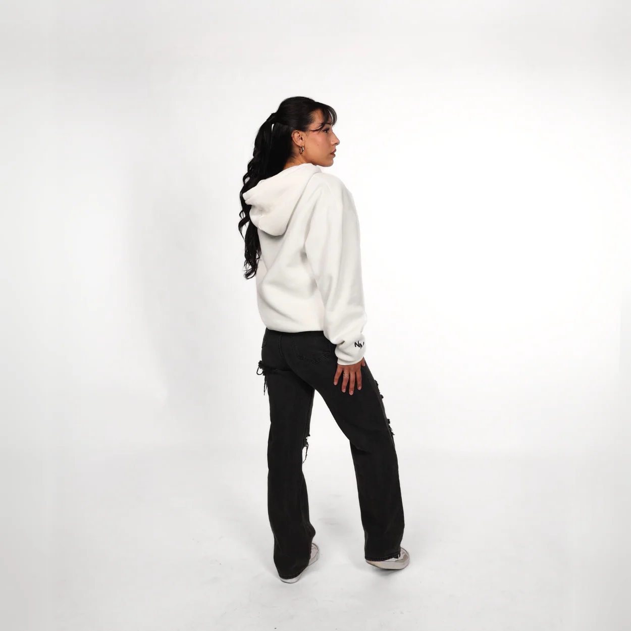 It Is What It Is - White Hoodie - Image 4