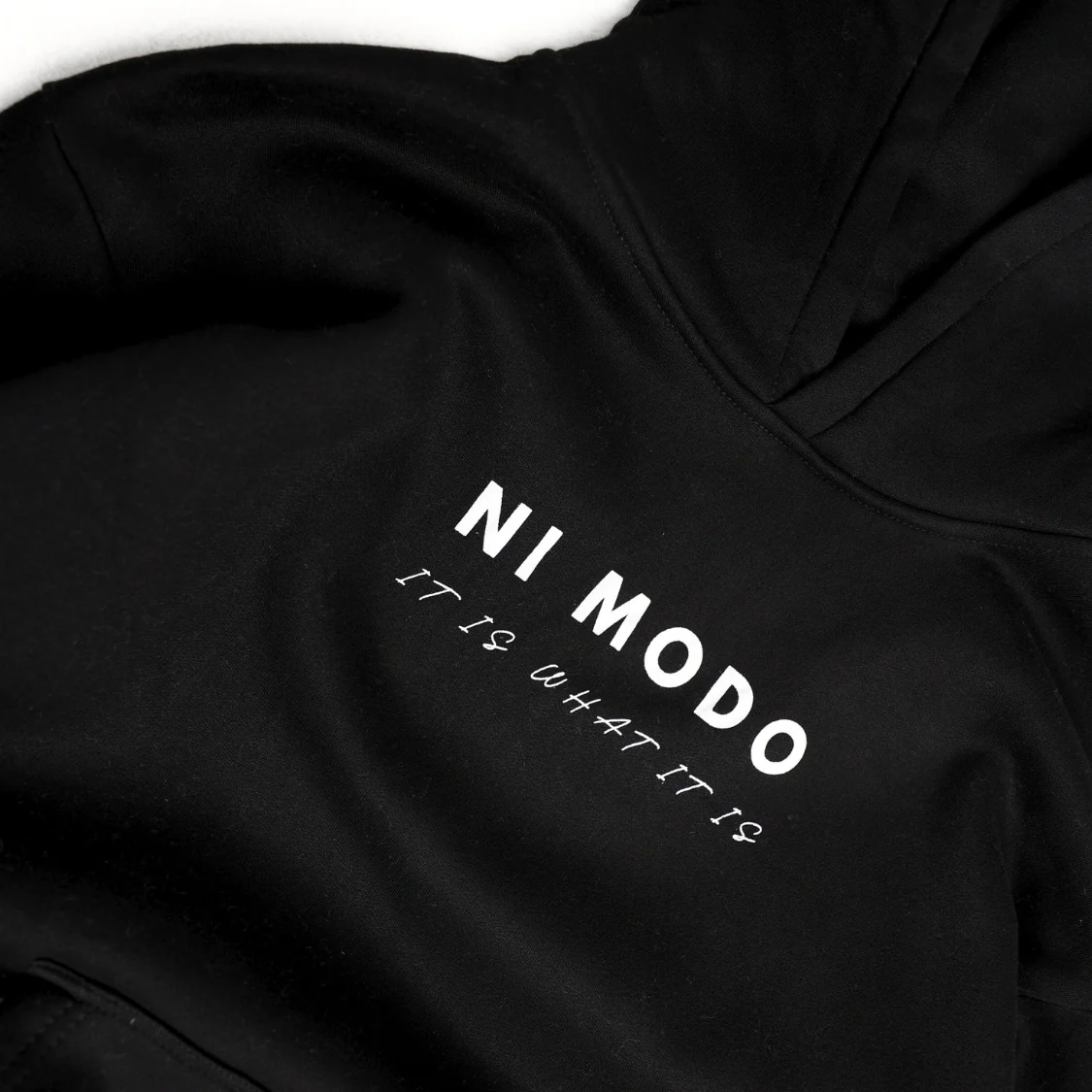 It Is What It Is - Black Hoodie - Image 4