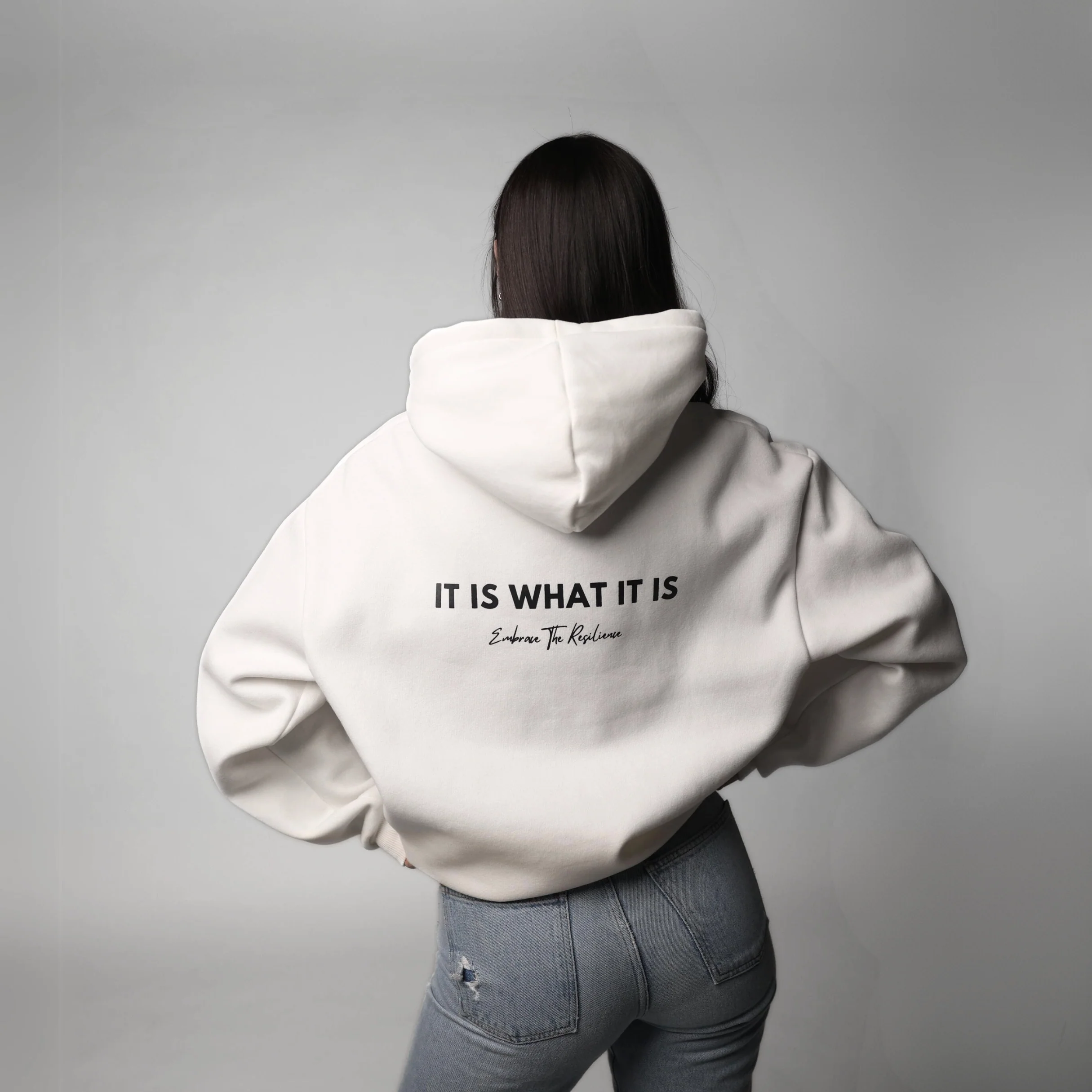 Ni Modo Hoodie - Leche White - Image 4