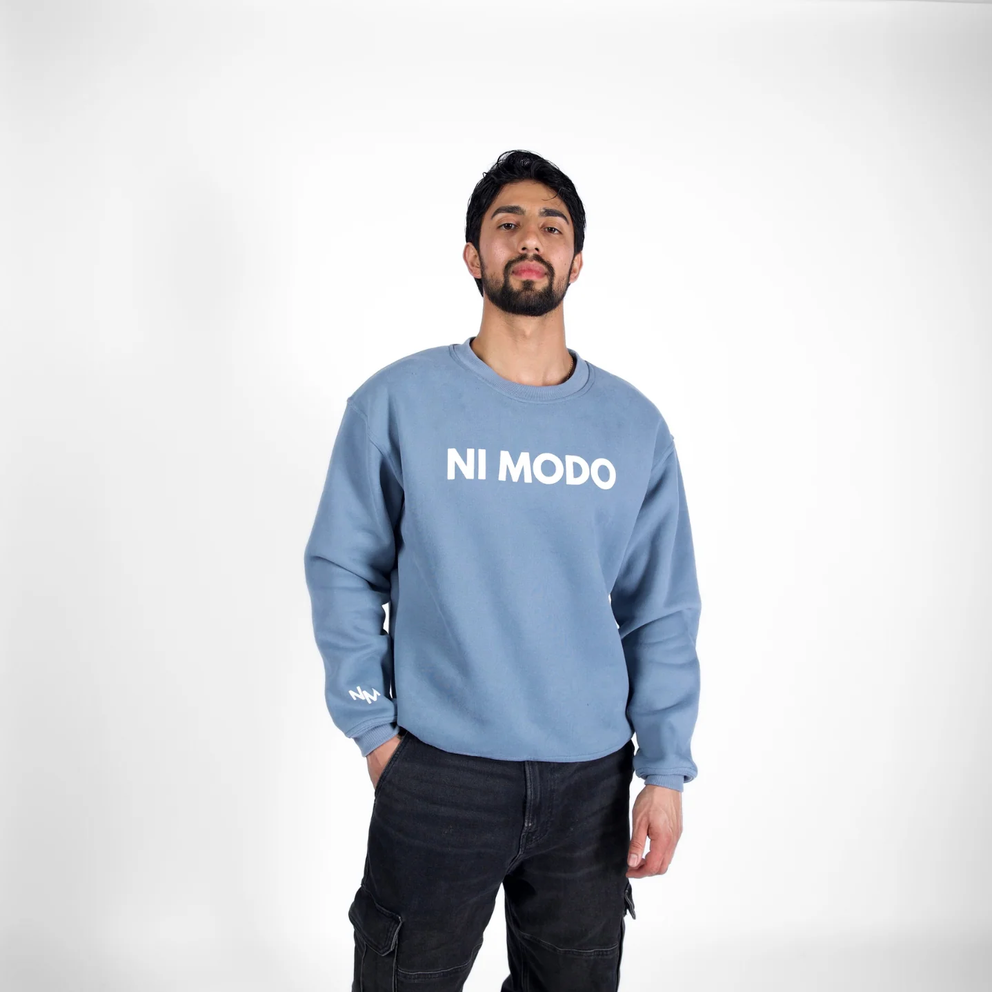 Ni Modo Crewneck - Kyanite Blue - Image 3