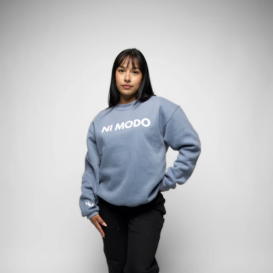 Ni Modo Crewneck - Kyanite Blue - Image 6