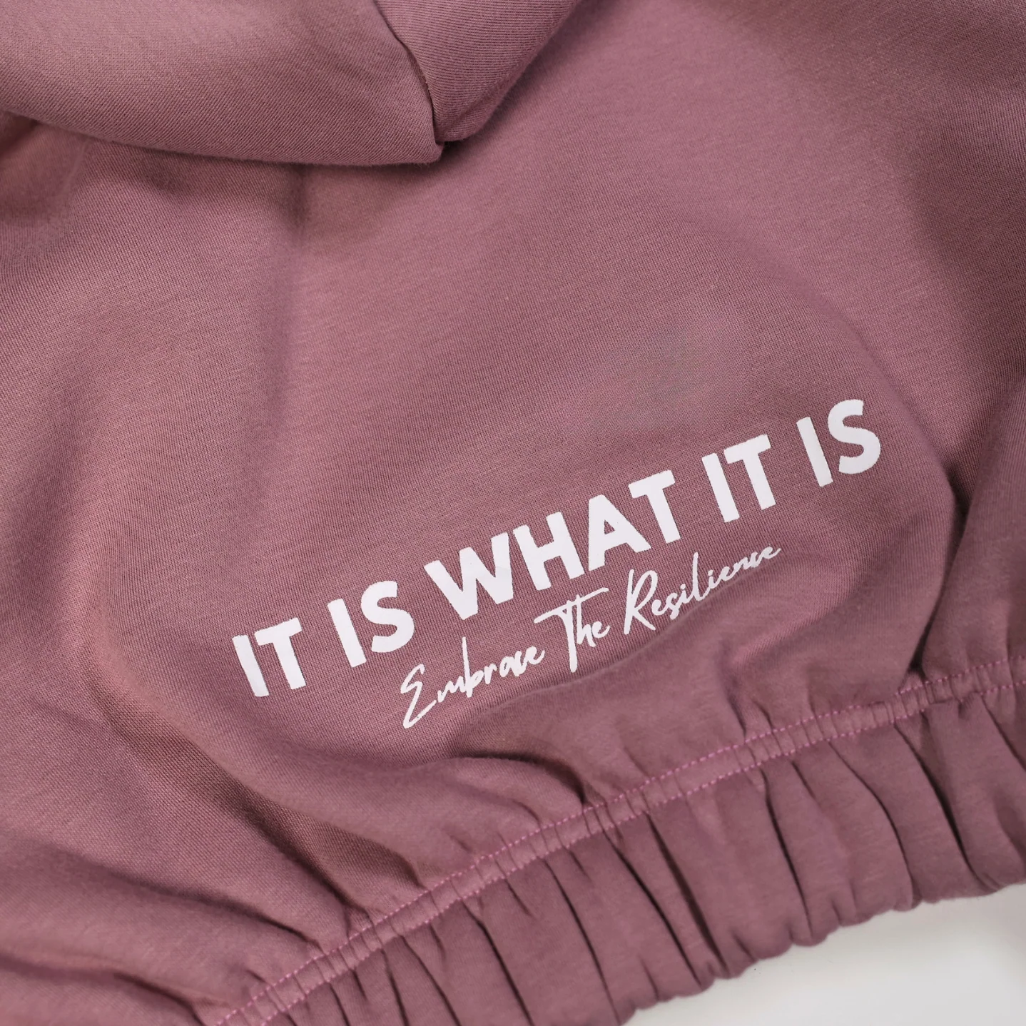 Women's Zip Crop Jacket - Mauve Rose - Image 4